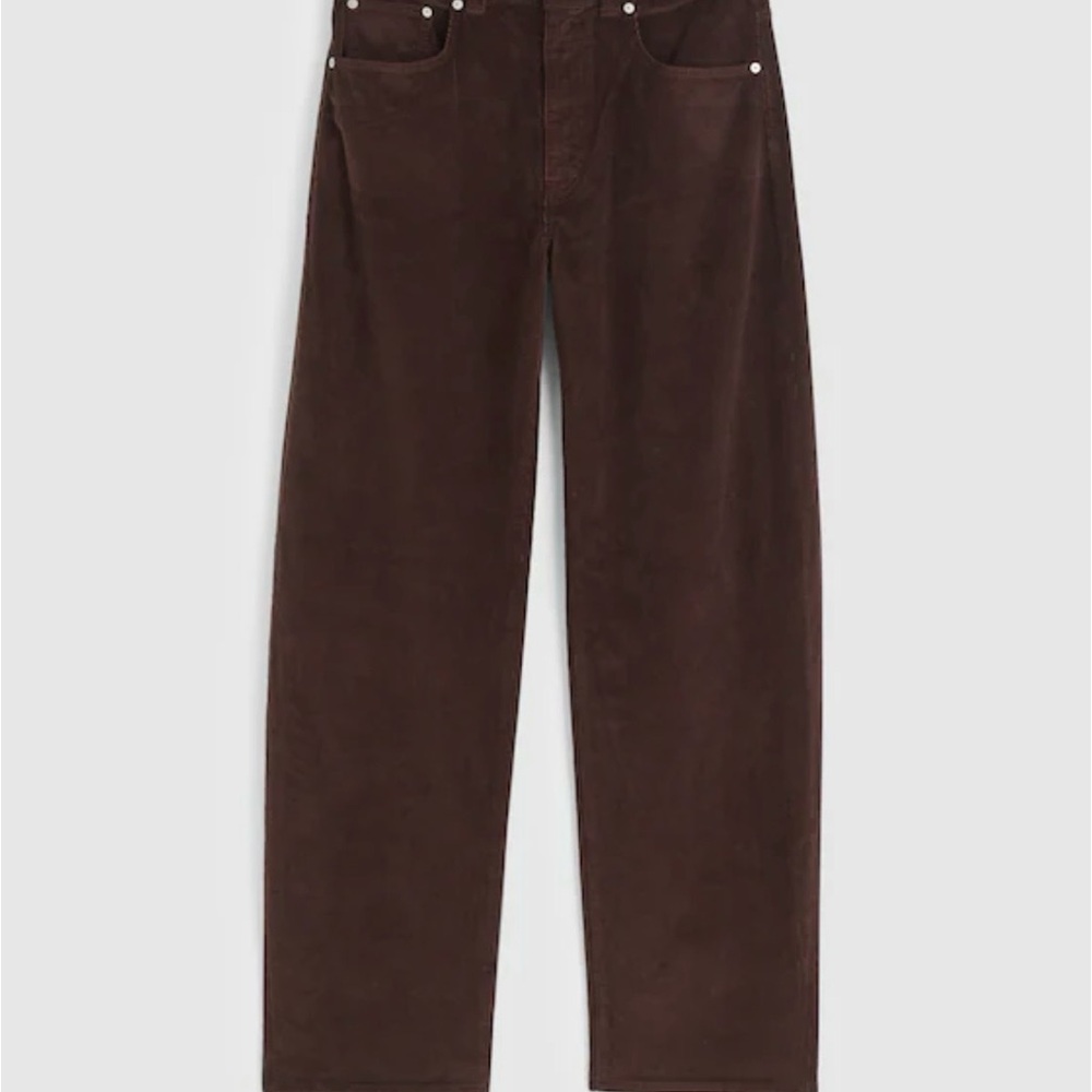 Madewell Brown Cordoruy The Balloon Pants Size 29 Retro 90s - Picture 5 of 12